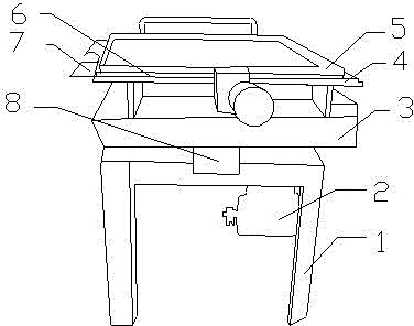 Cement tile and method and equipment for manufacturing same