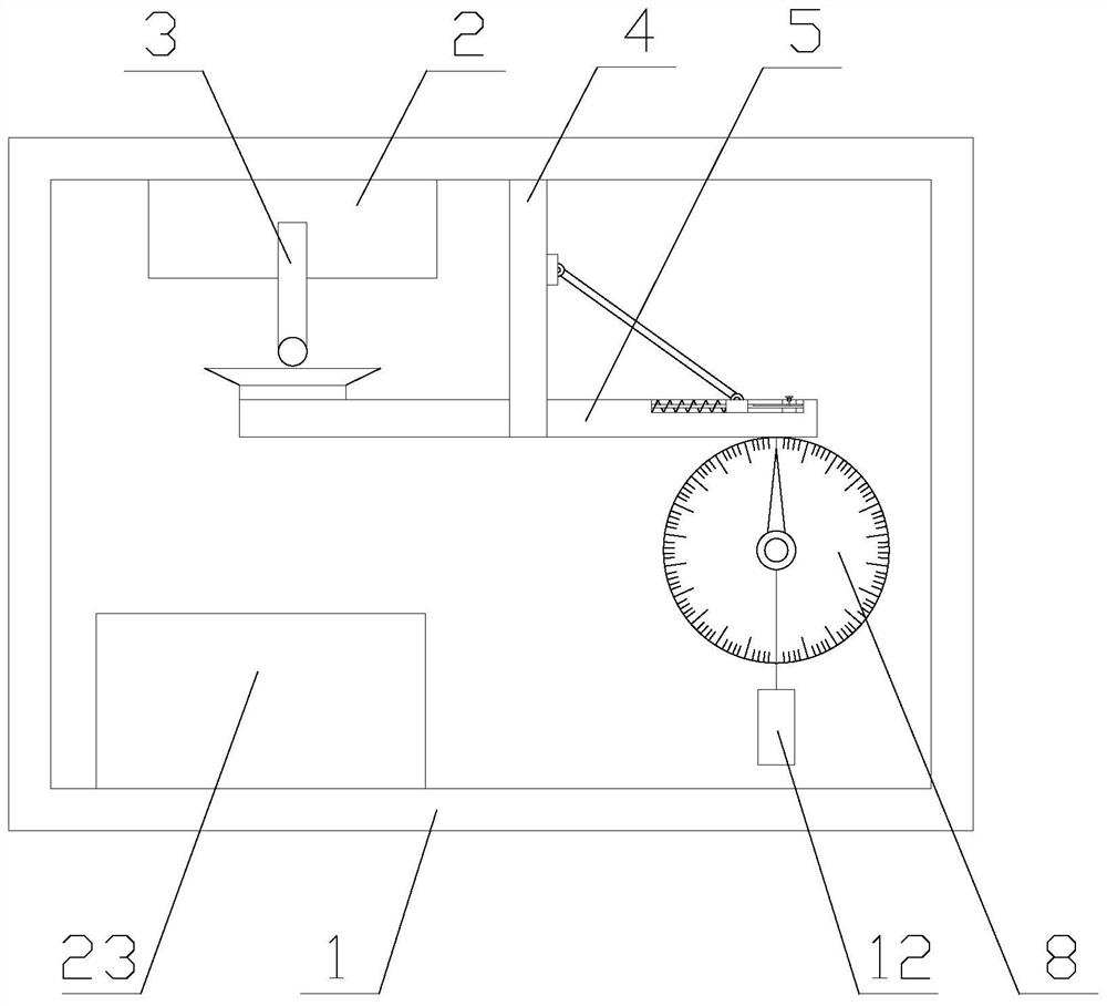 Weighing and screening device for traditional Chinese medicine decoction pieces