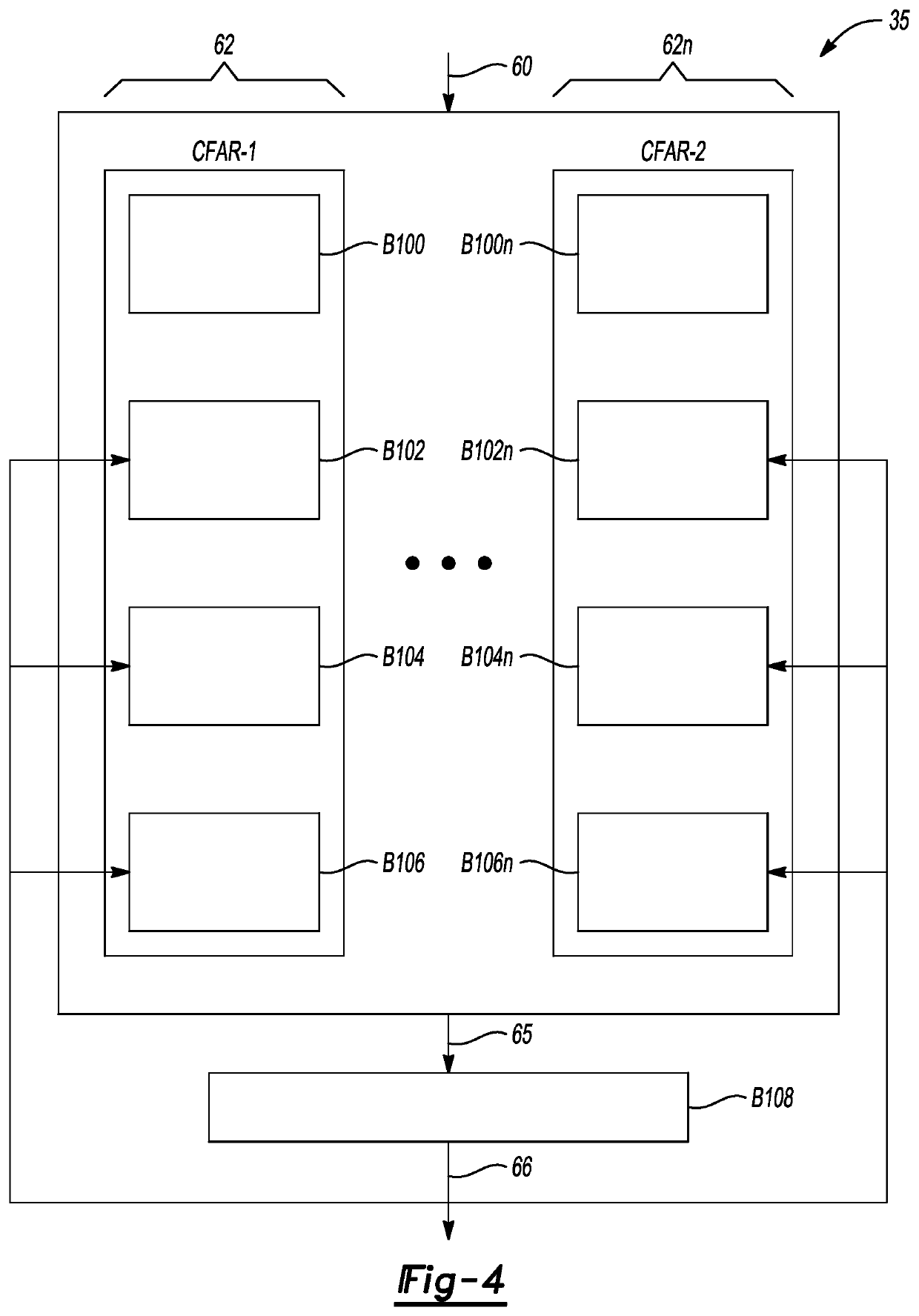 Extended target-matched cfar detector