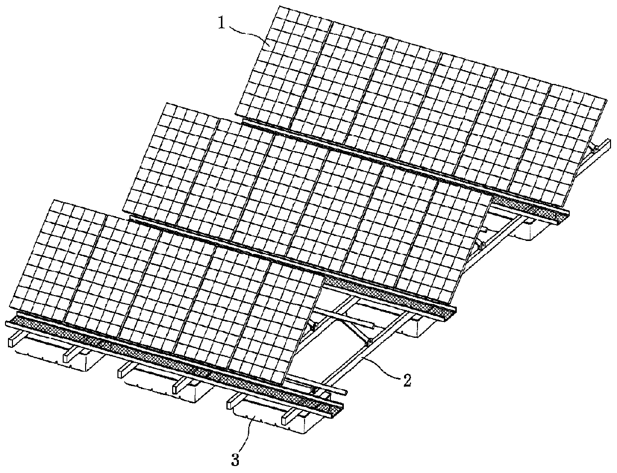 Solar panel support