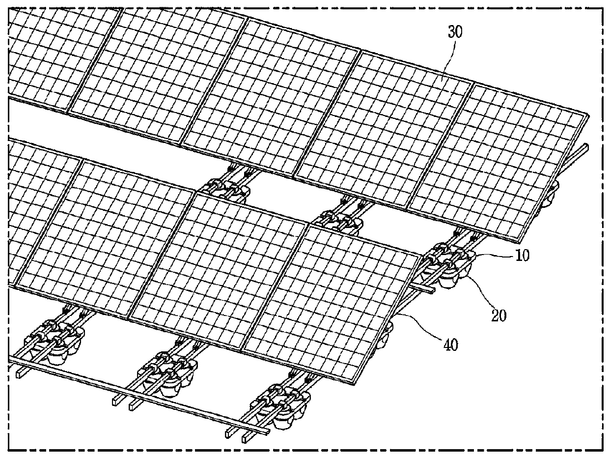 Solar panel support