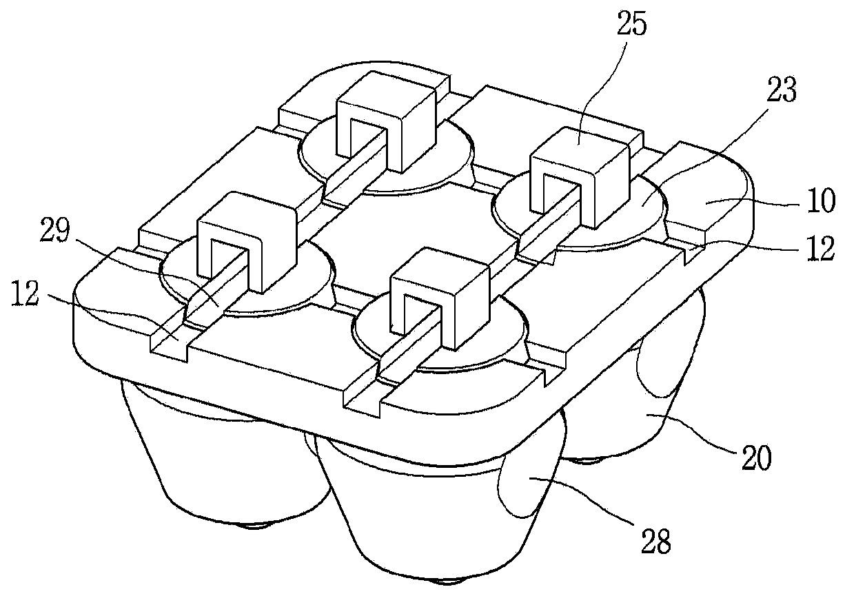 Solar panel support