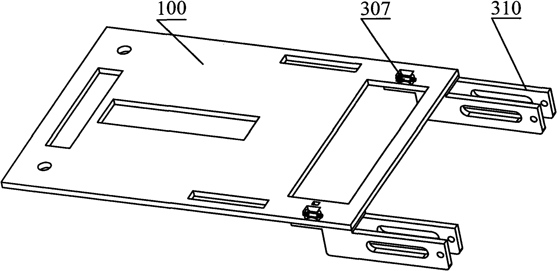 Jumping robot of locust-simulated turning joint lever ejecting mechanism