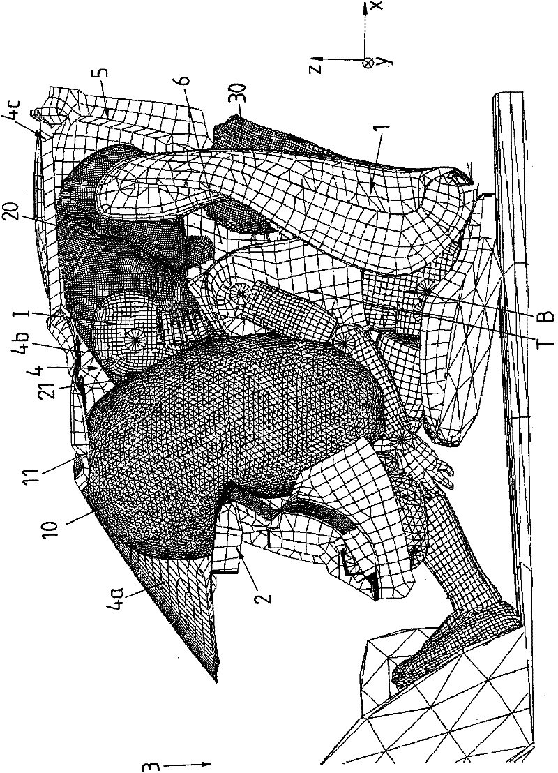 occupant restraint device