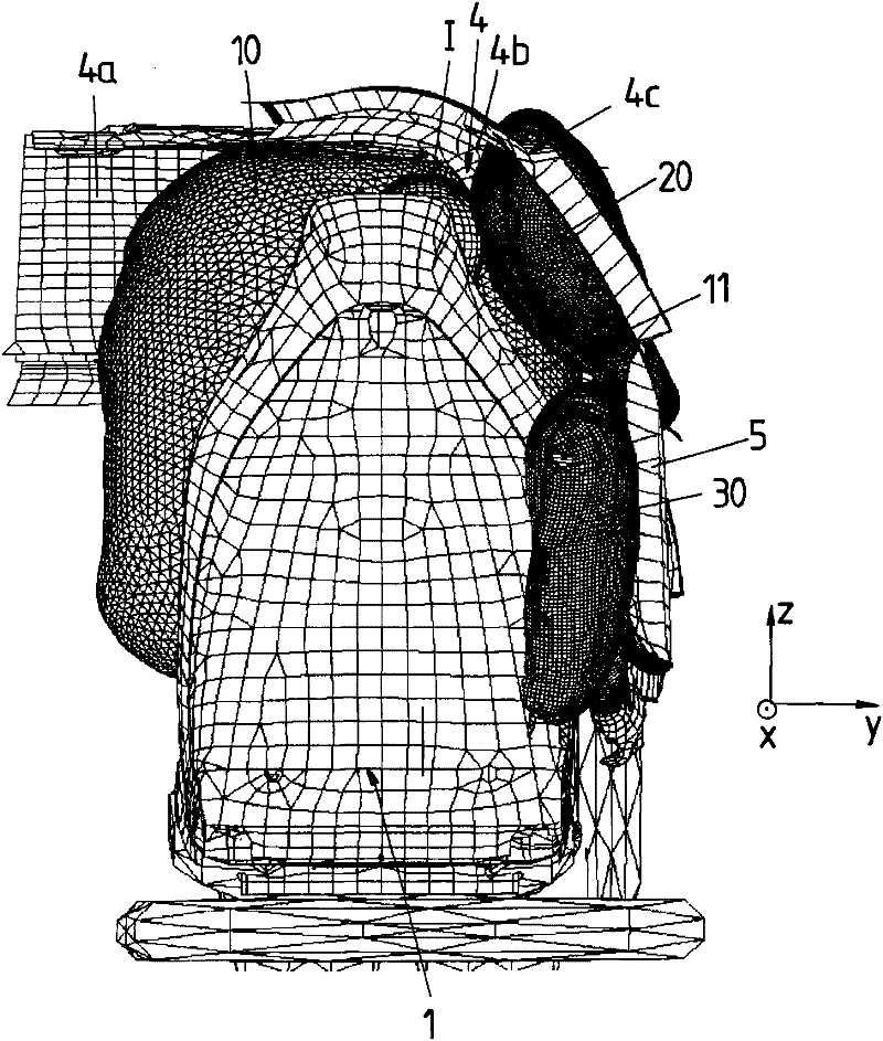 occupant restraint device