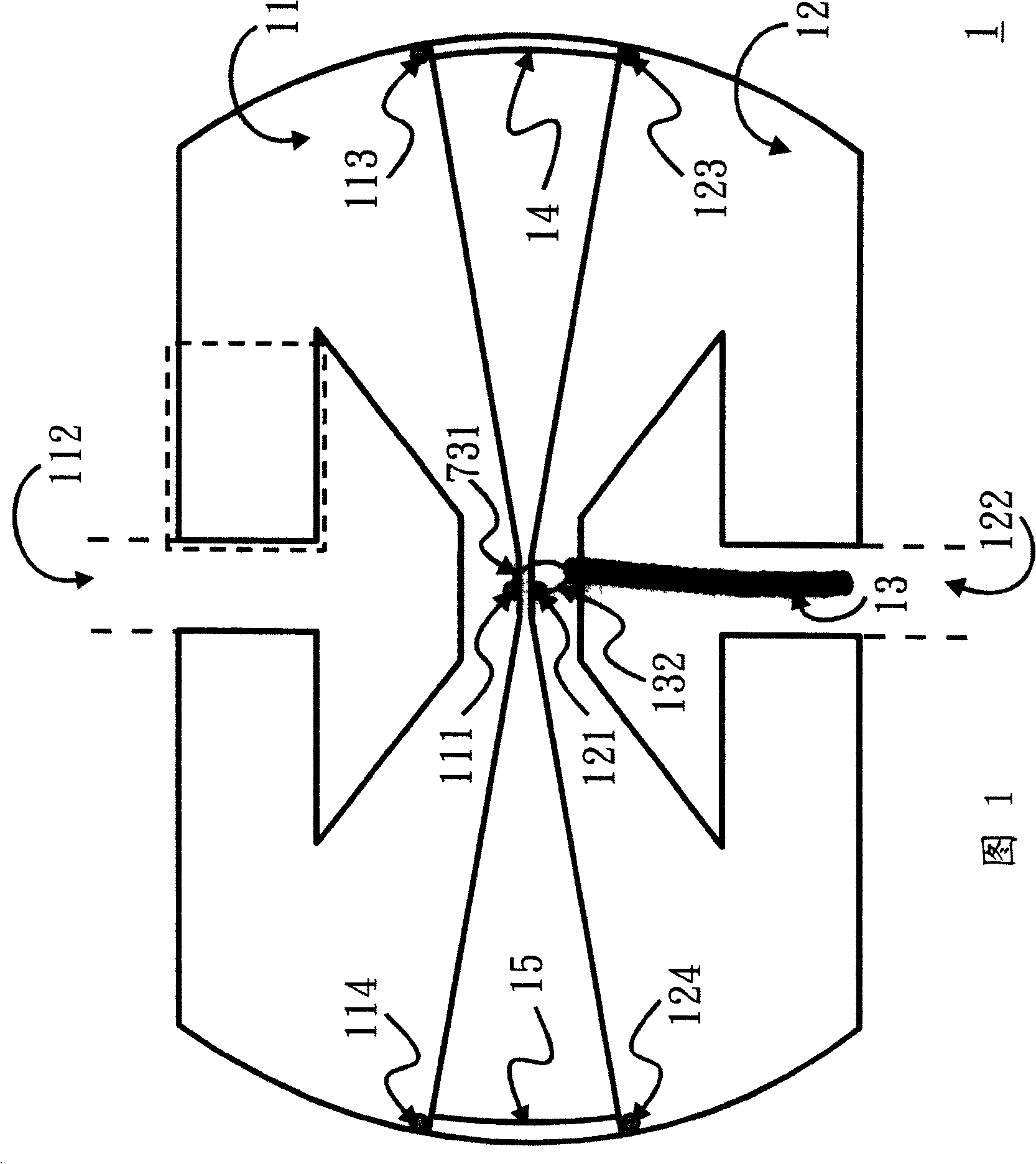 Ultra-wide band short circuit doublet antenna