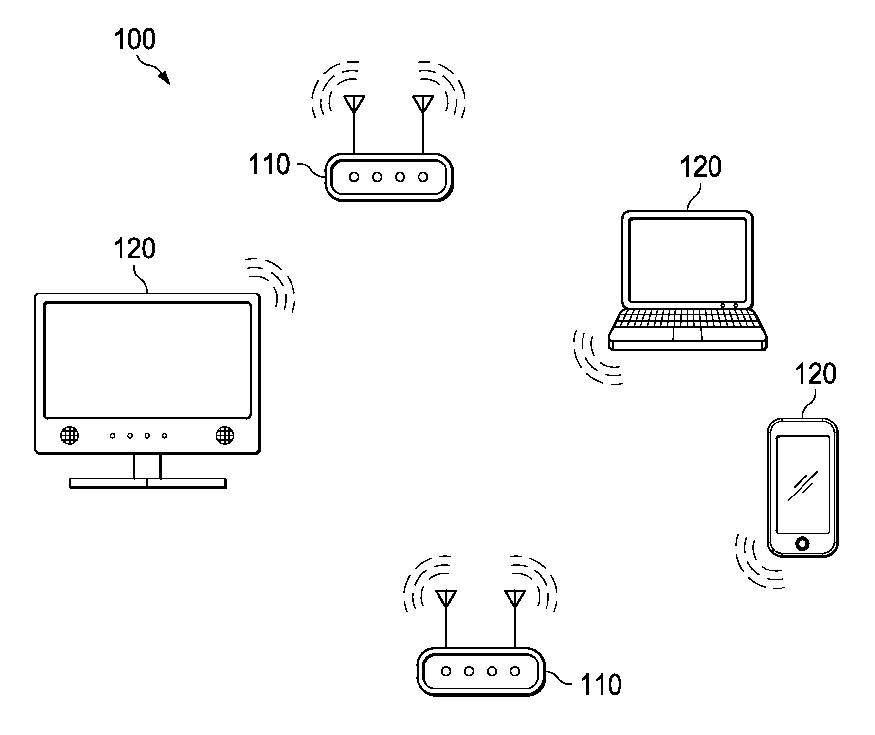 System and Method for Traffic Signaling and Control in a Wireless Network