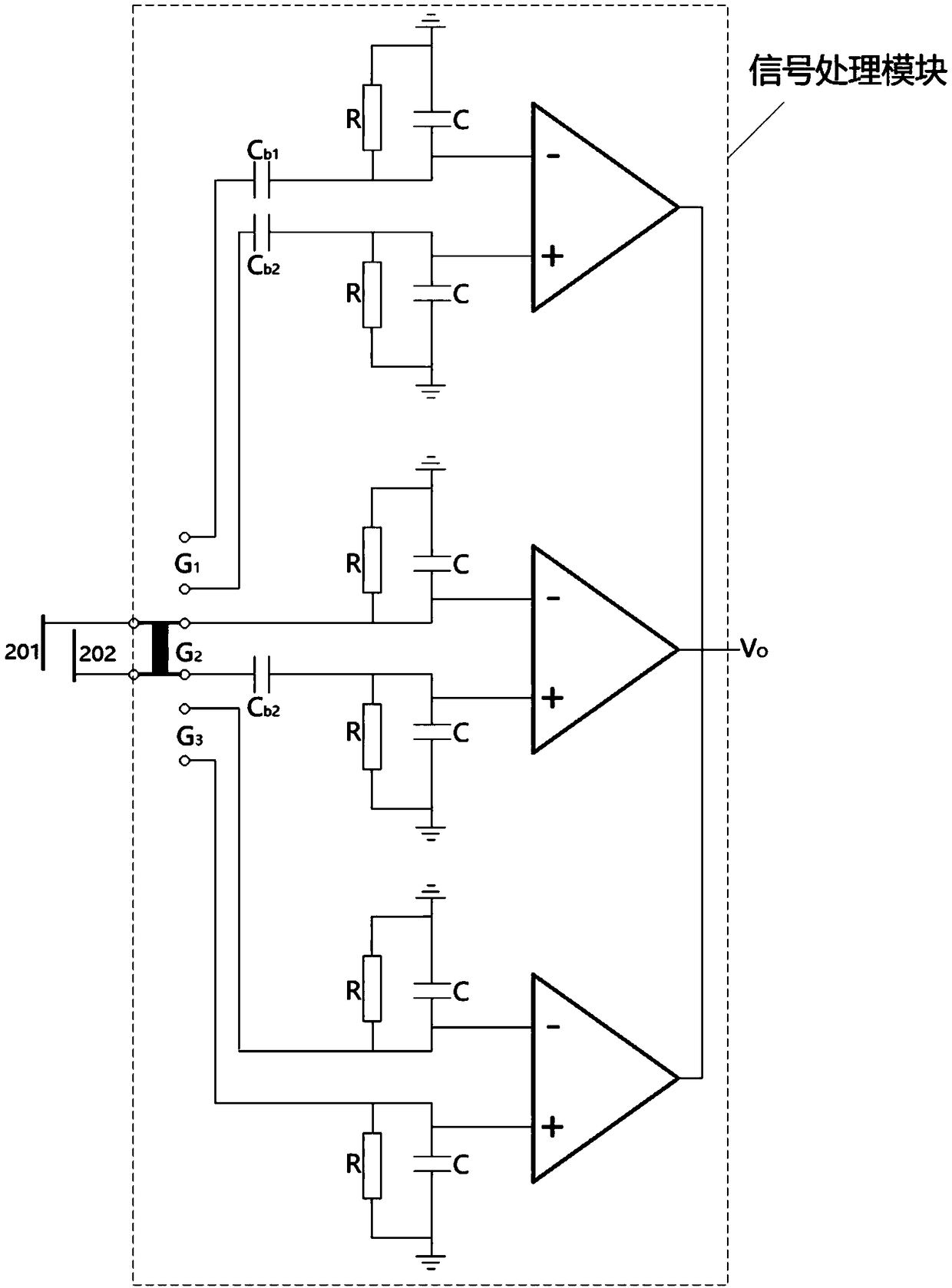 Differential probe and non-contact voltage measuring device