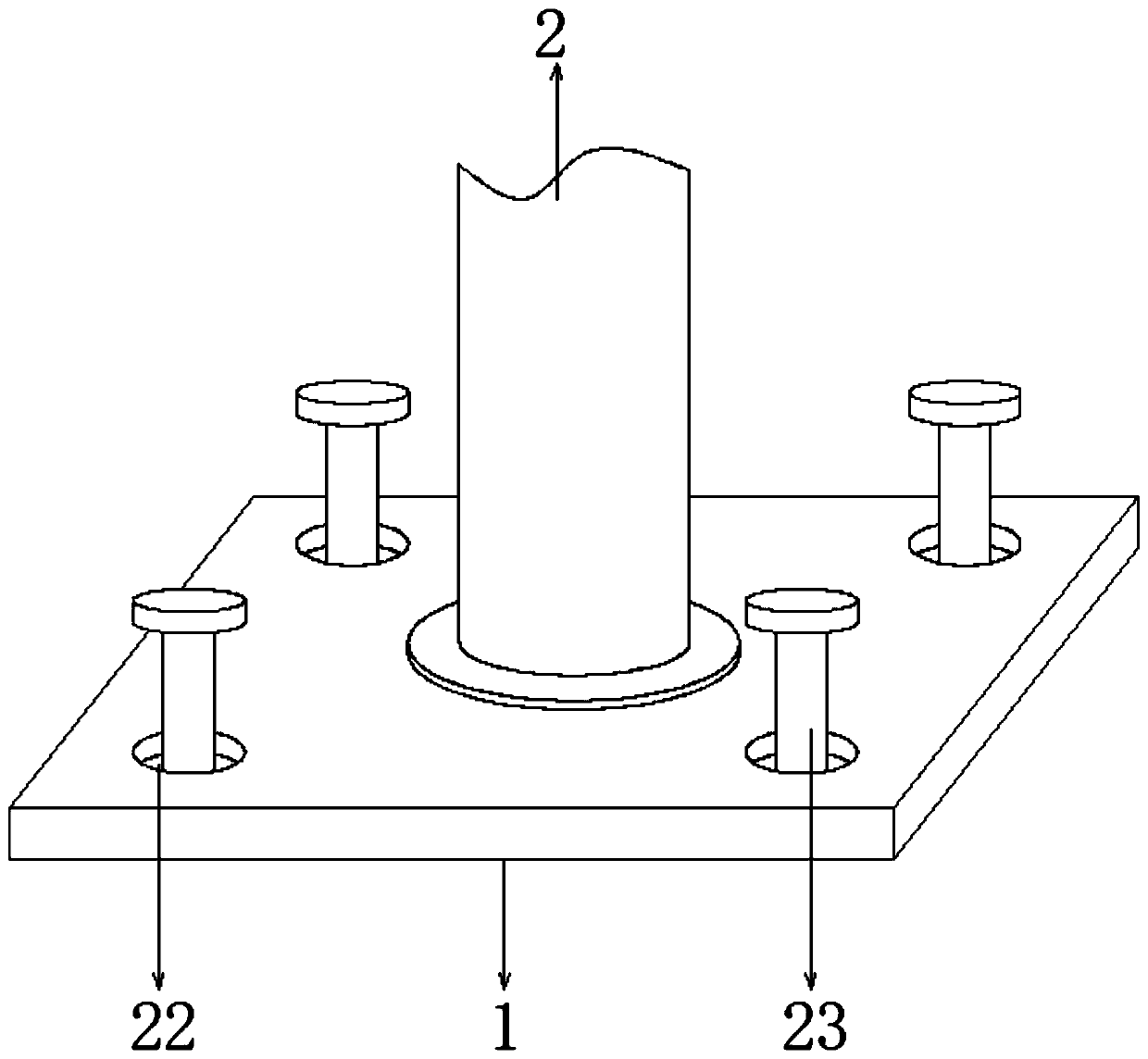 Environment-friendly pest killing device for agricultural planting