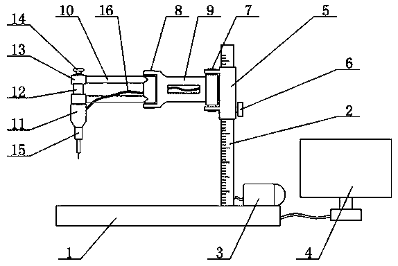 A battery automatic marking machine