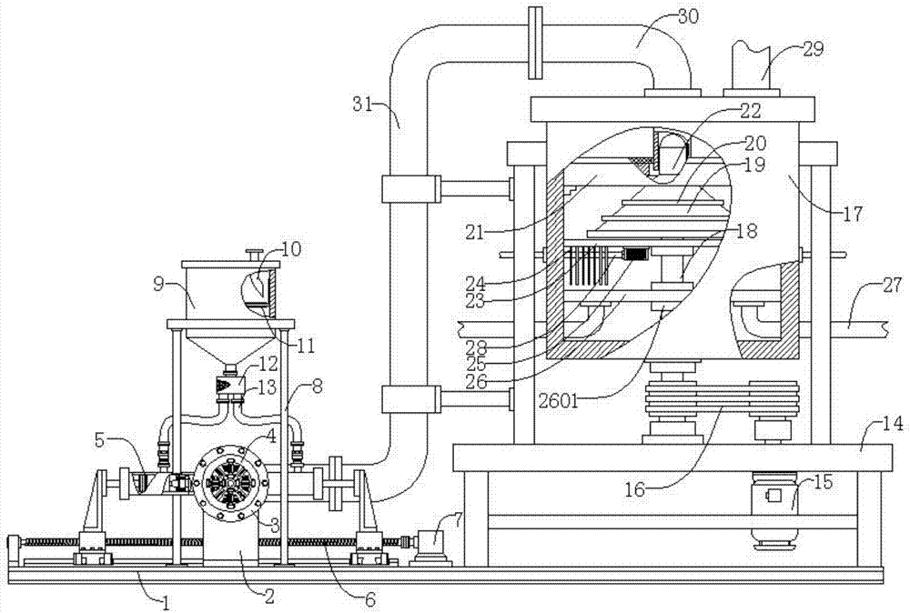 Automatic smoke gas purifying device