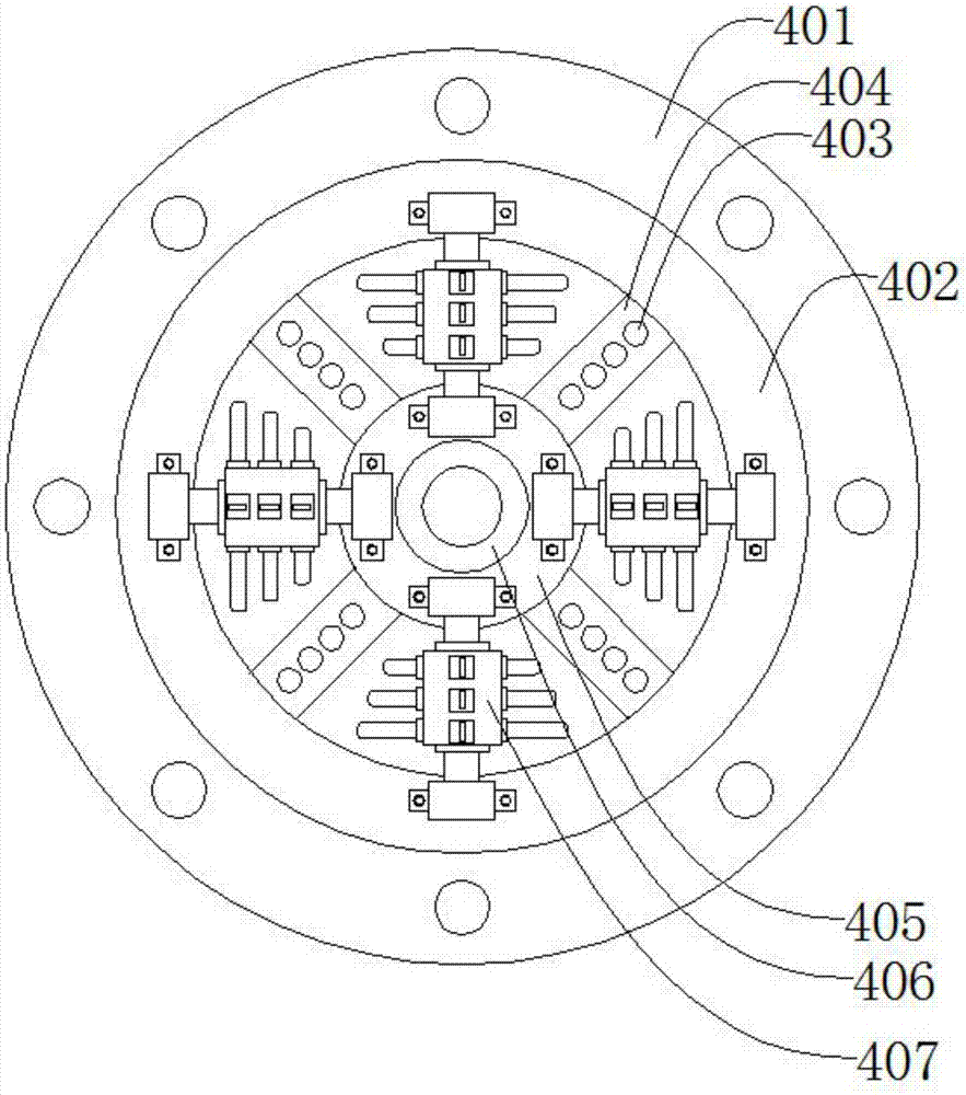 Automatic smoke gas purifying device