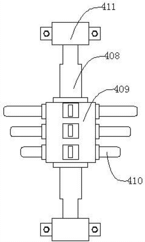 Automatic smoke gas purifying device