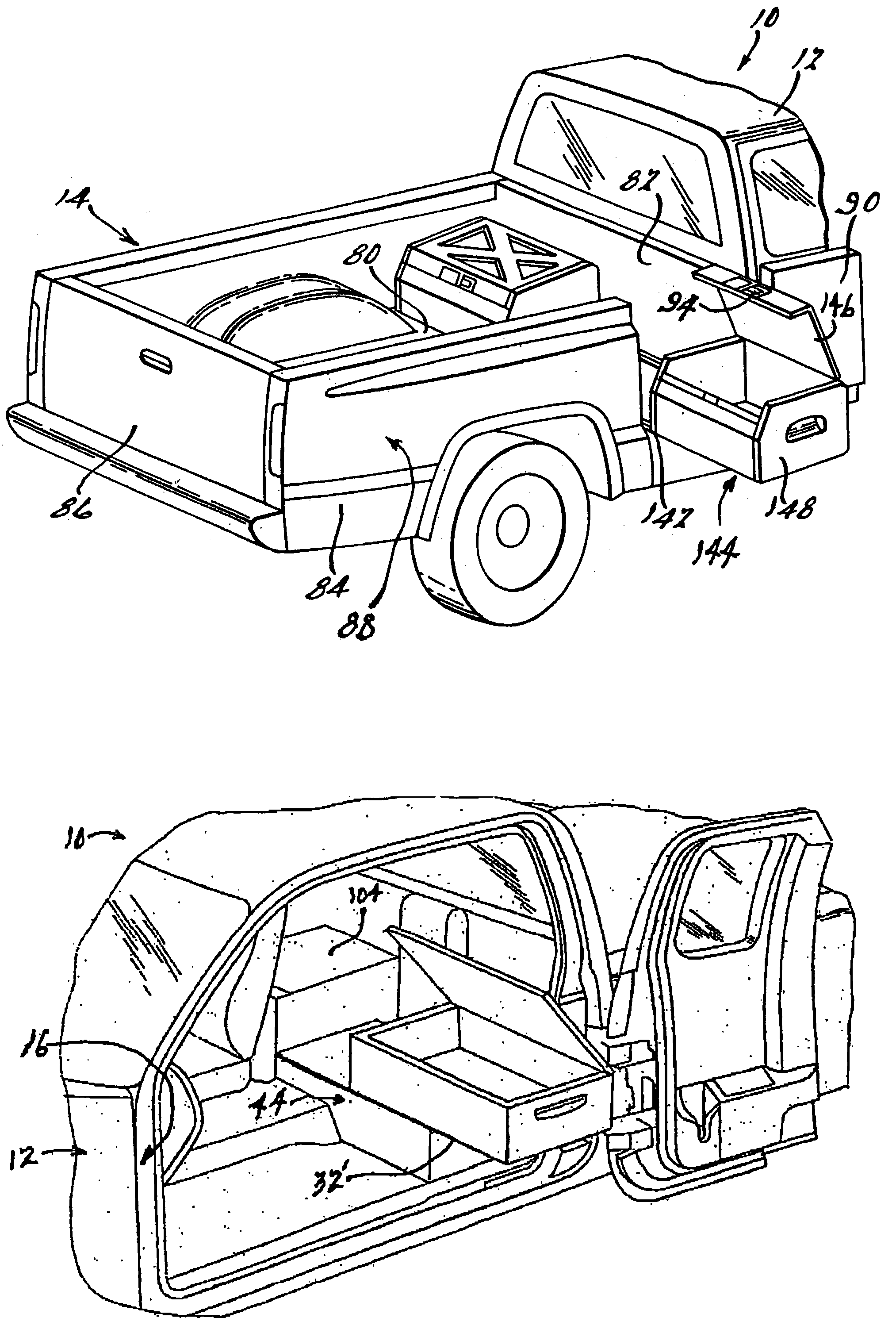 Vehicle mobile work station