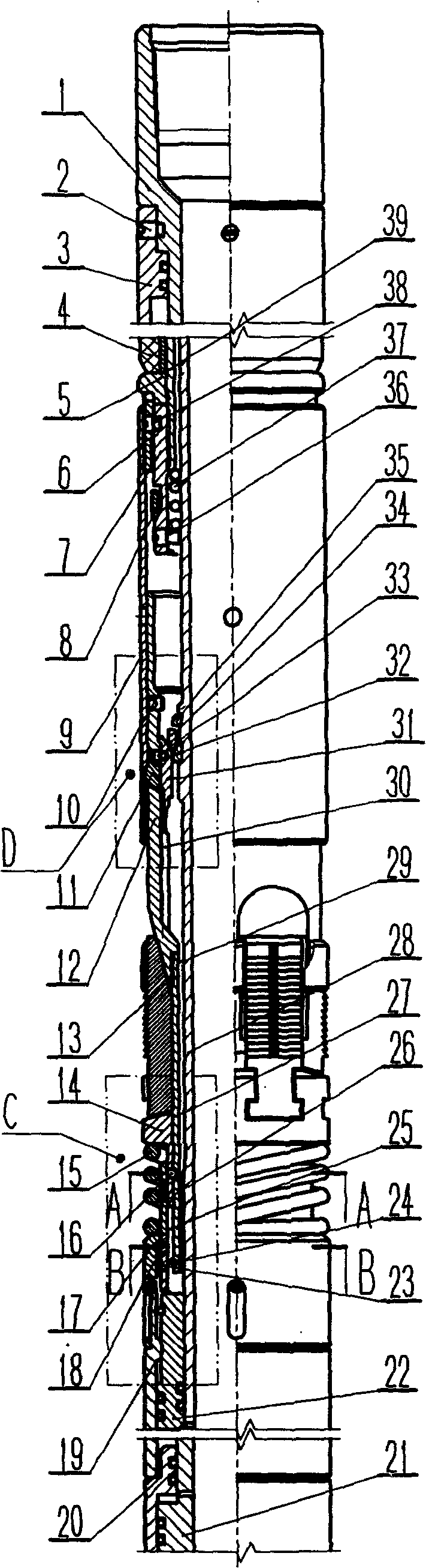 One-way slip hydraulic base sealed packer