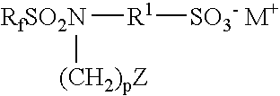 Fluorinated surfactants for aqueous acid etch solutions