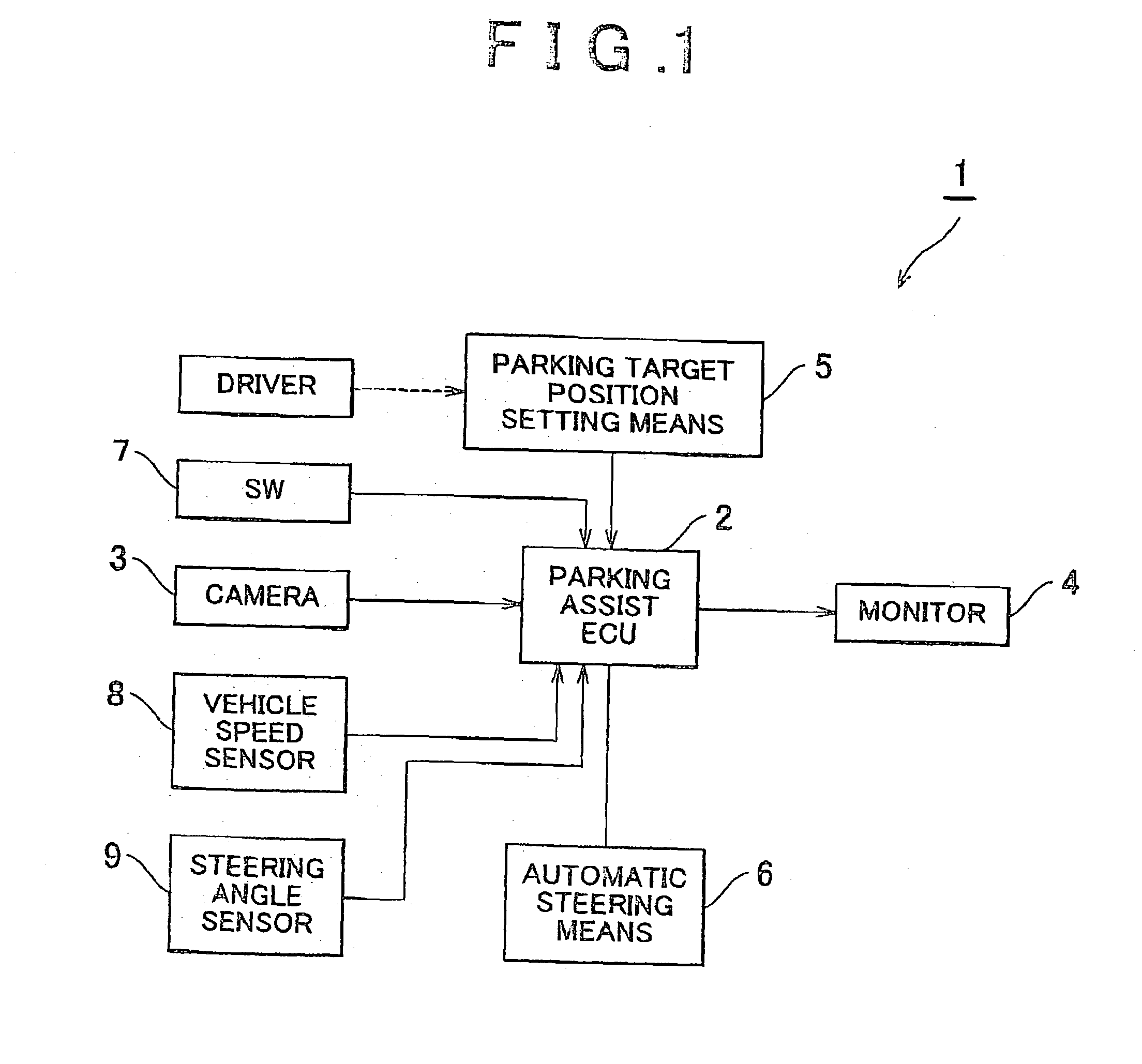 Parking assist device and method for assisting parking