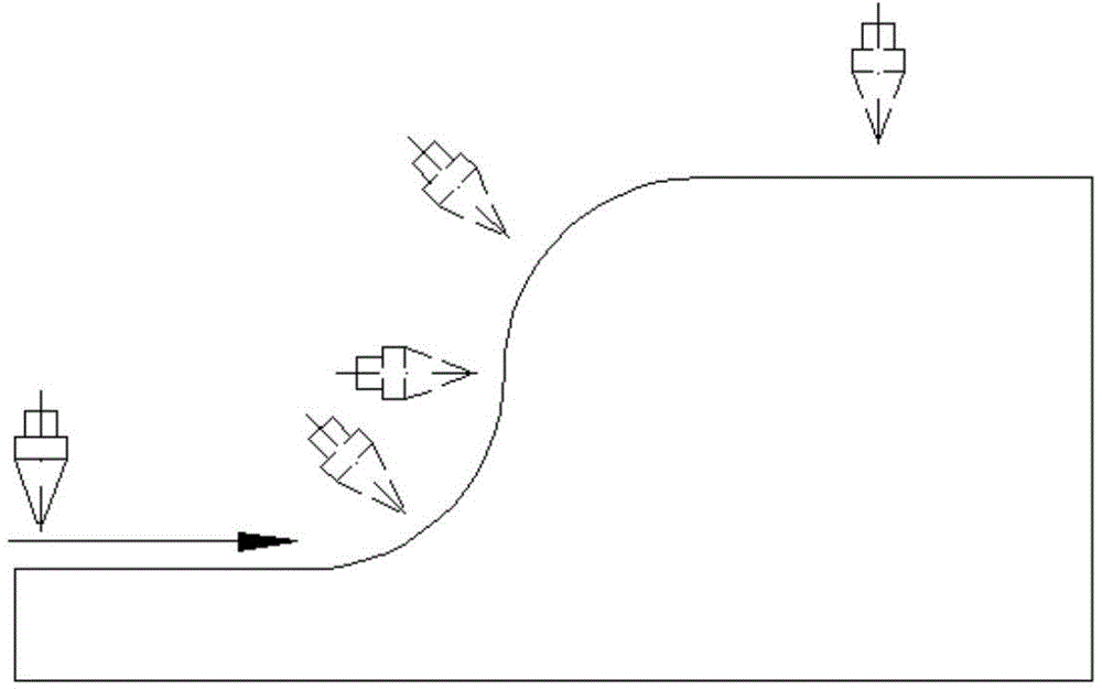 Surface remediation process for large-size metallic component