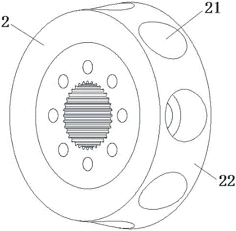 Adjustable internal curve hydraulic pump or motor