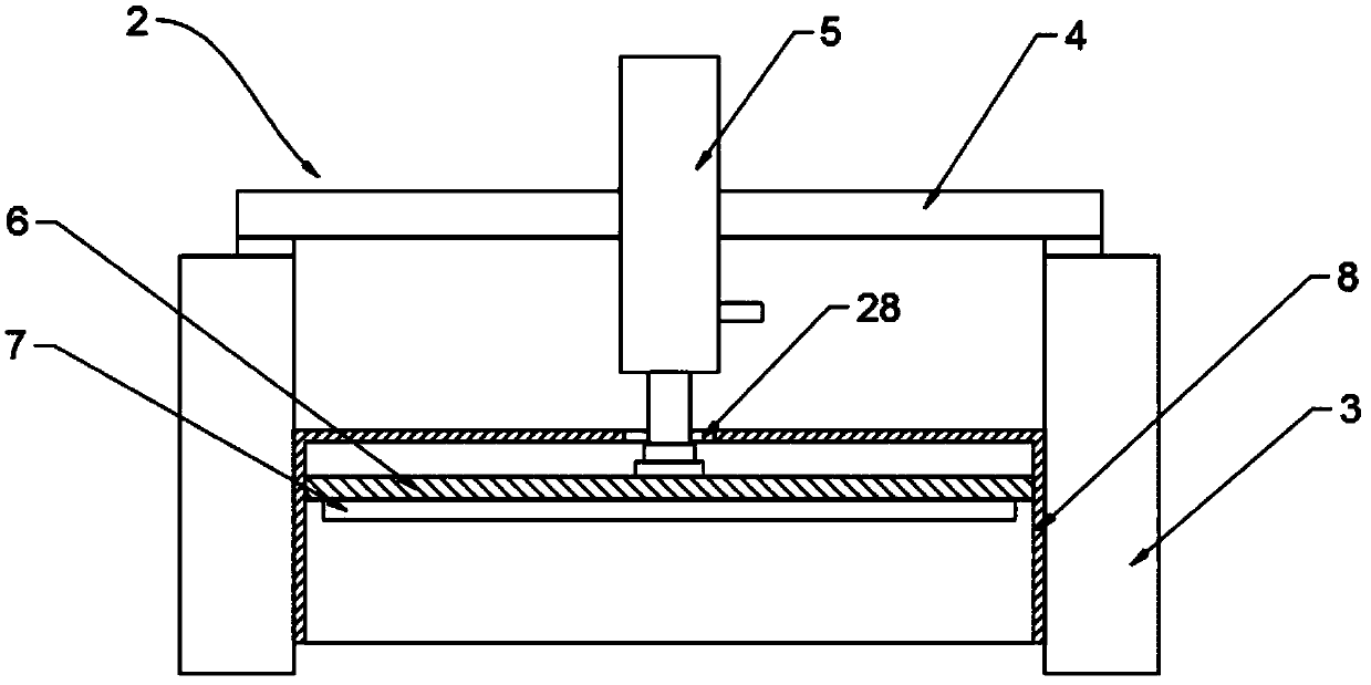 Feeding mechanism of roller pair cutting machine