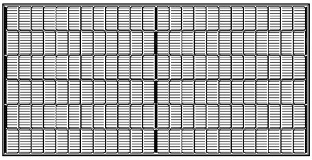 Photovoltaic module, and processing device and processing technology of photovoltaic module