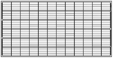 Photovoltaic module, and processing device and processing technology of photovoltaic module