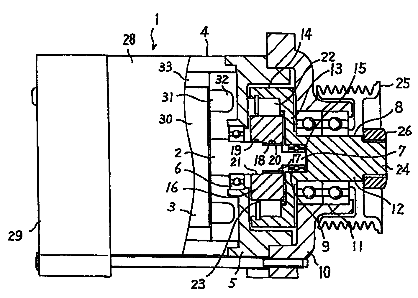 Starter for engine