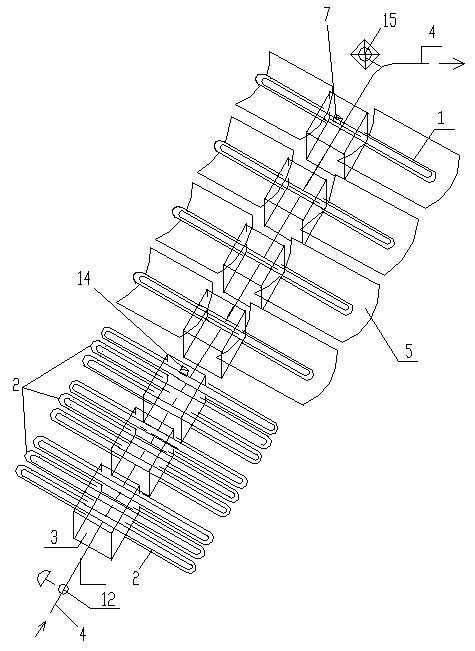 Solar heat collection and energy storage device, solar thermal electricity generation equipment and control method of solar thermal electricity generation equipment