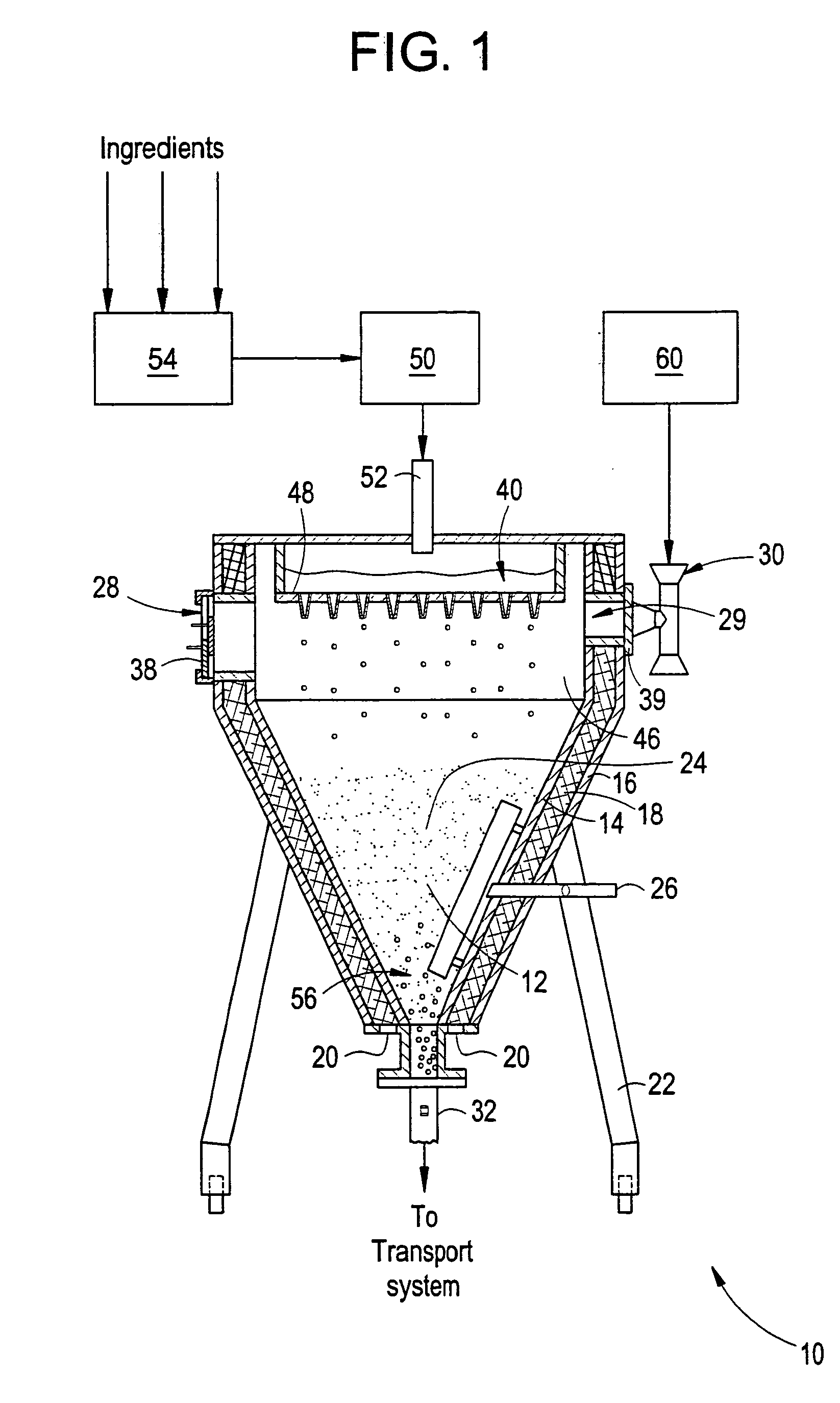 Method of manufacturing particulate ice cream for storage in conventional freezers