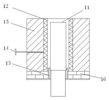 Small-size sintering cup device and method for performing sintering cup test by using same