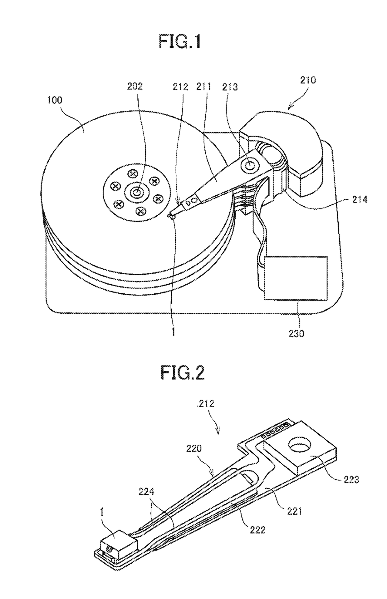 Magnetic recording head with spin torque oscillator layers satisfying width, thickness and angle relationship formulas