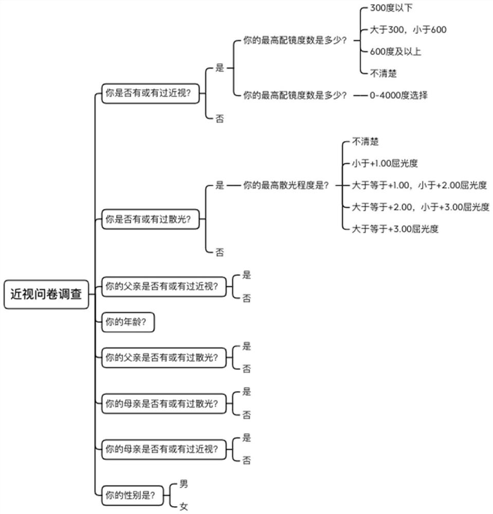 High myopia gene detection kit and high myopia genetic risk assessment system and method