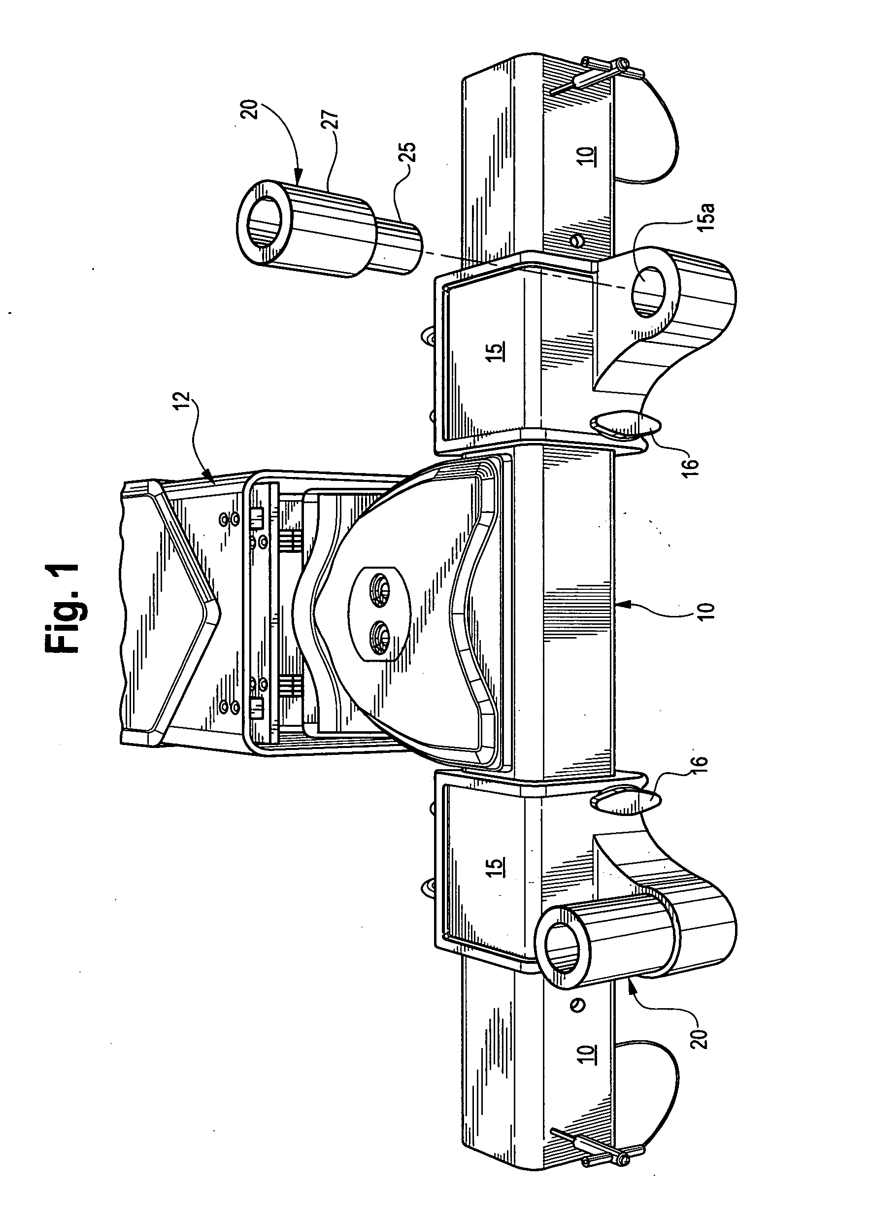 Heavy duty lift adaptor for vehicle towing