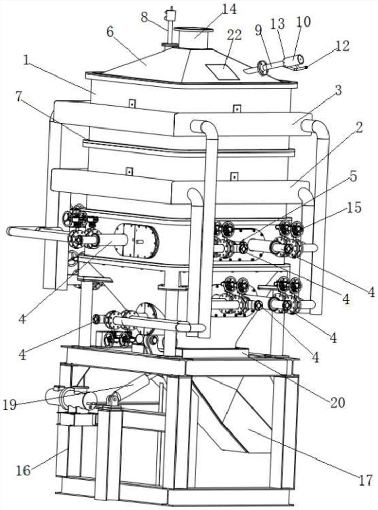 Alloy rapid heating furnace