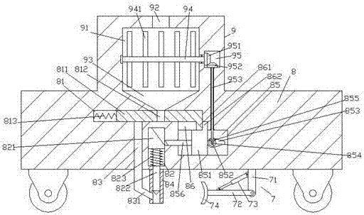 Deep soil fertilizing device