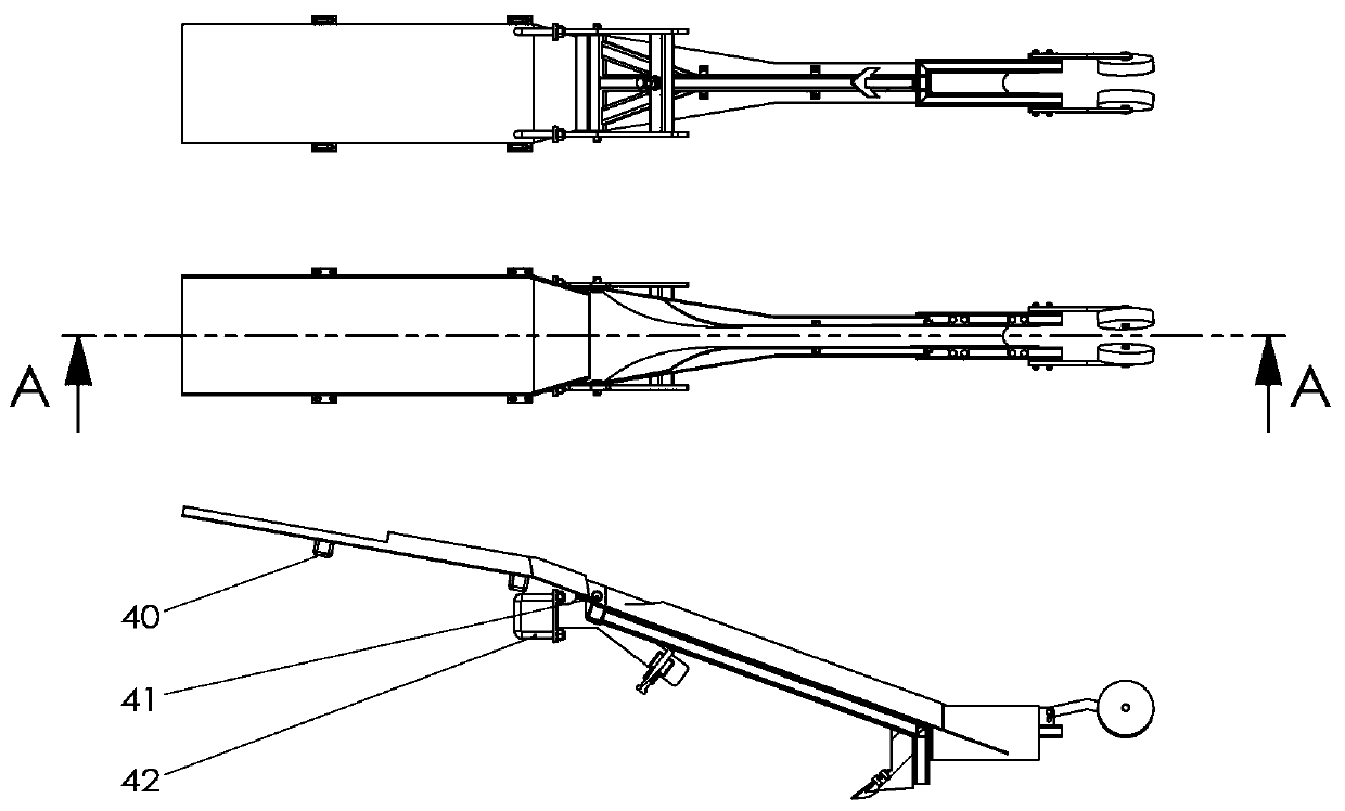 Chain type paper pot transplanting machine and use method