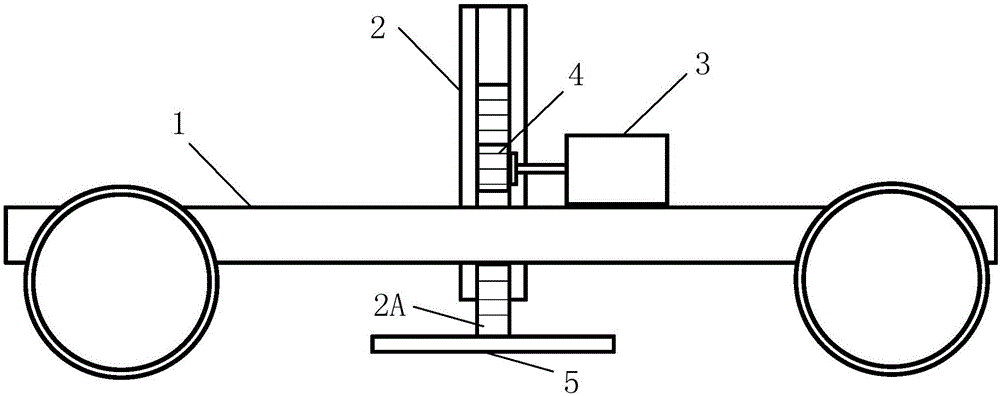 Metal foreign matter removal device of track traffic wireless power supply system