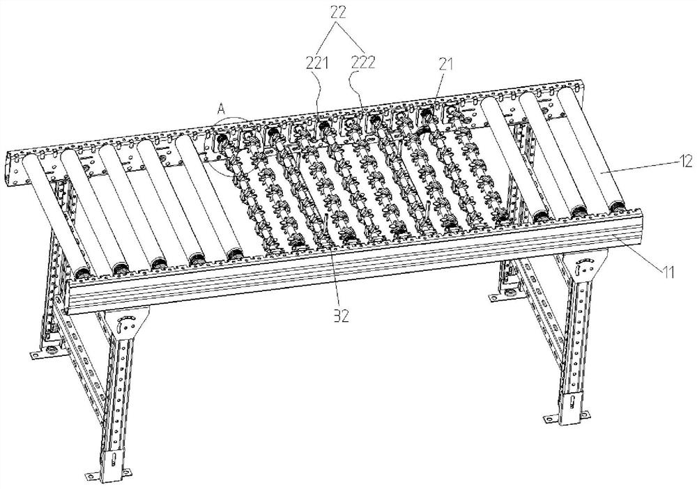 Mecanum wheel type sorting machine