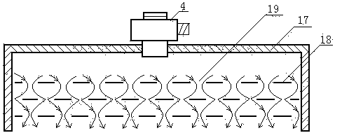 Star-shaped heat energy power device and working method thereof