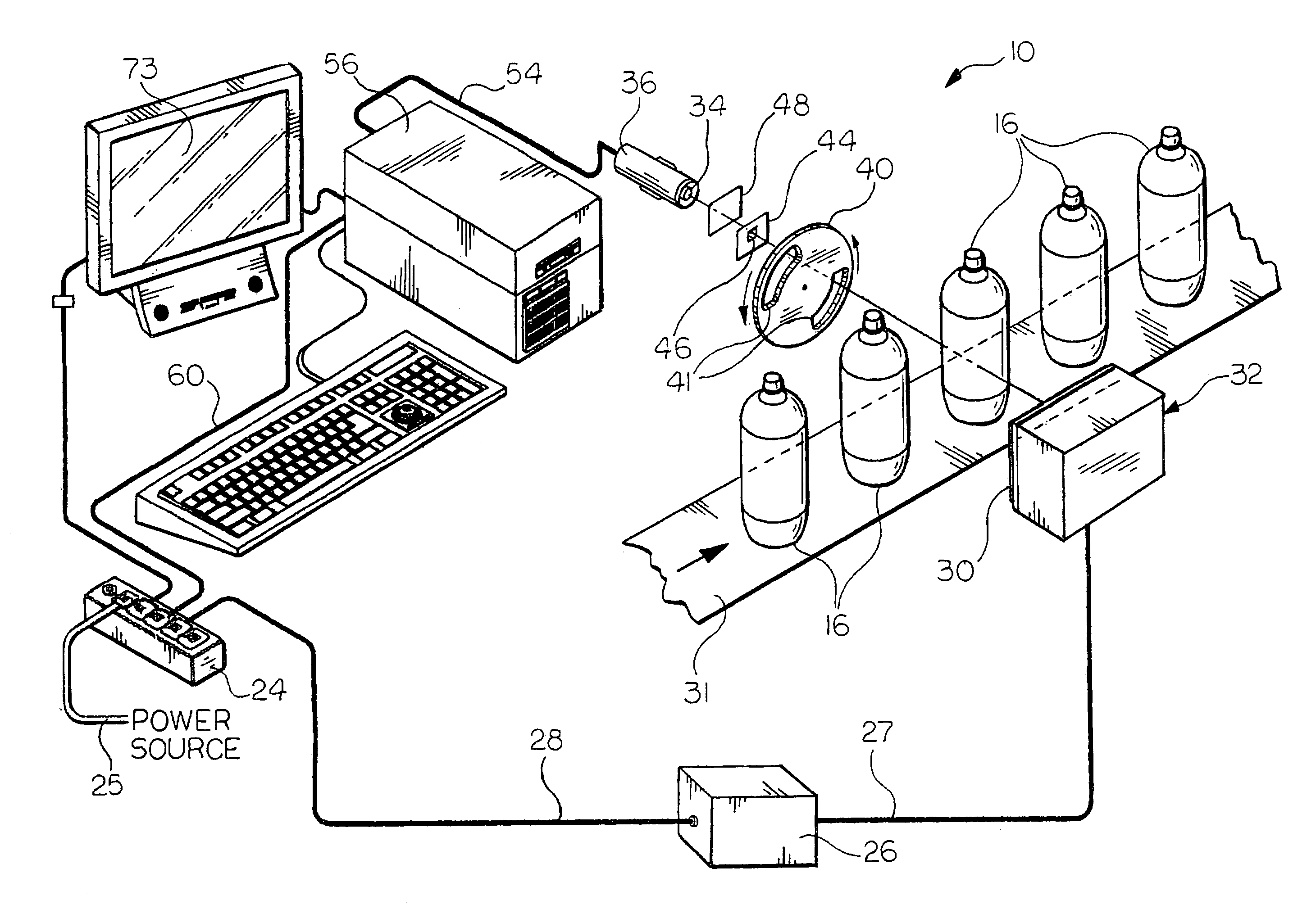 Method and apparatus for measuring wall thickness of plastic container