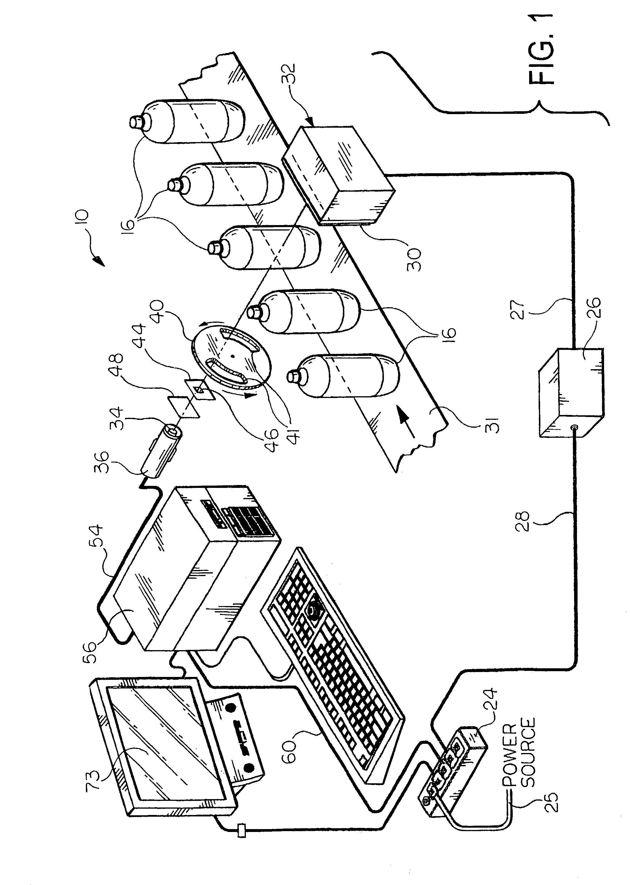 Method and apparatus for measuring wall thickness of plastic container