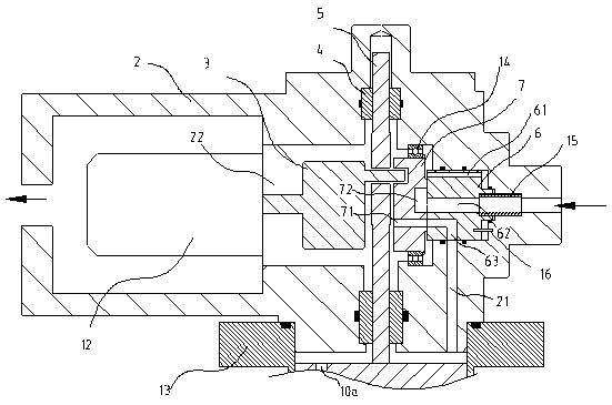 Self-decompression valve mechanism and low temperature refrigerator adopting self-decompression valve mechanism