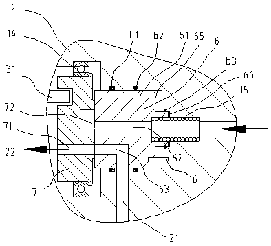 Self-decompression valve mechanism and low temperature refrigerator adopting self-decompression valve mechanism