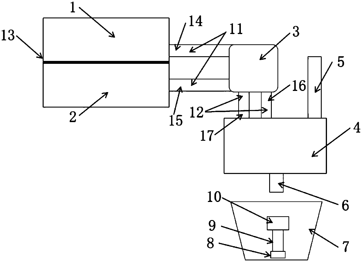 Detergent feeding device and feeding method and washing machine