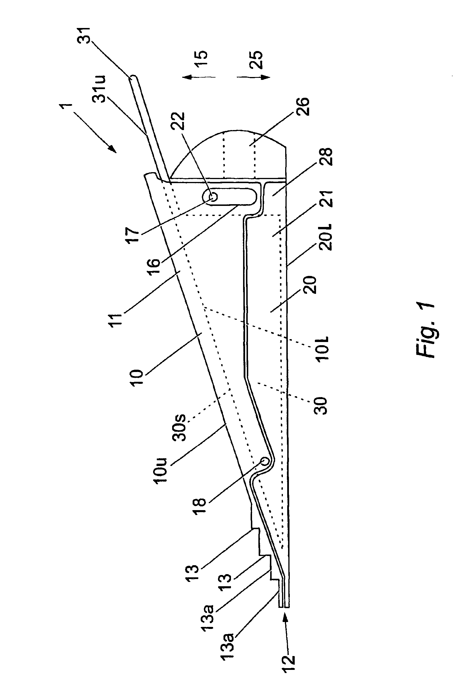 Separating device