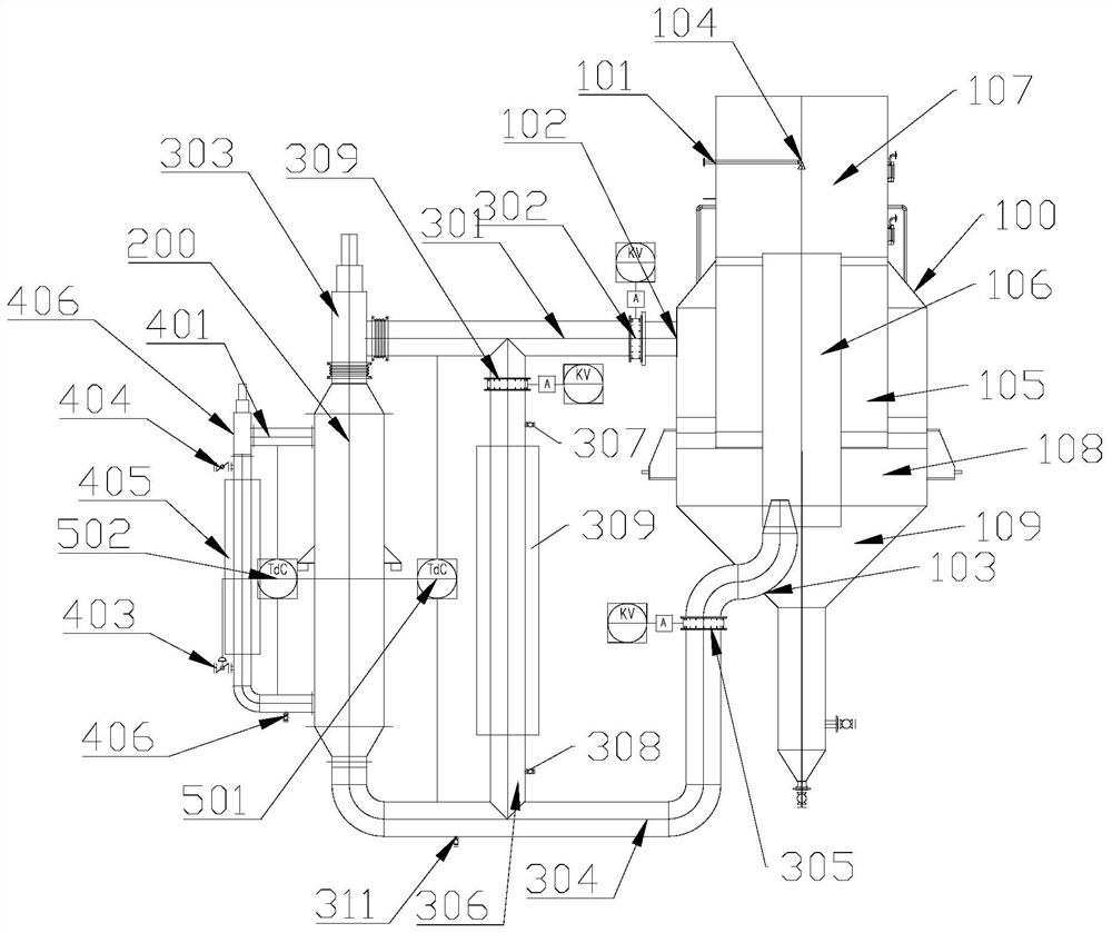 A continuous freezing crystallizer and its method for removing scars