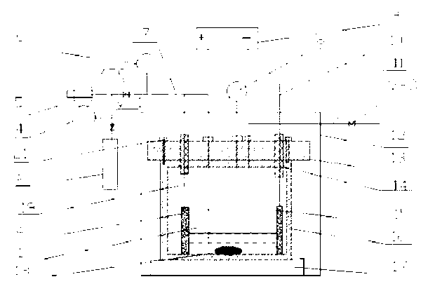 Device for conducting electroplating process and electroplate liquid development experiment in high-pressure environment