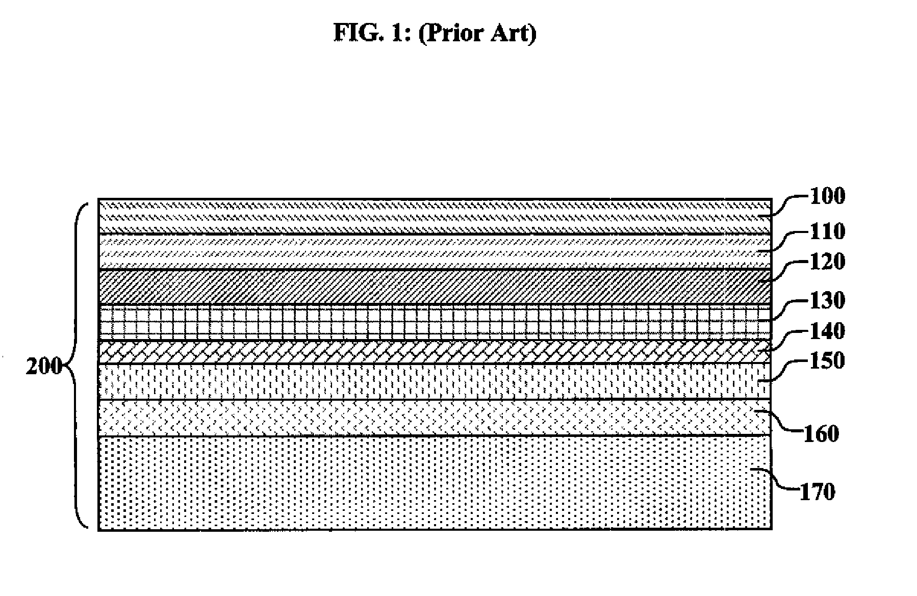 Inverted bottom-emitting OLED device