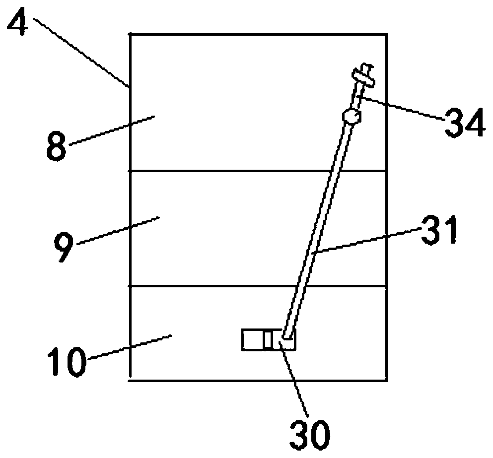 Auxiliary device for interventional therapy of cardiovascular department