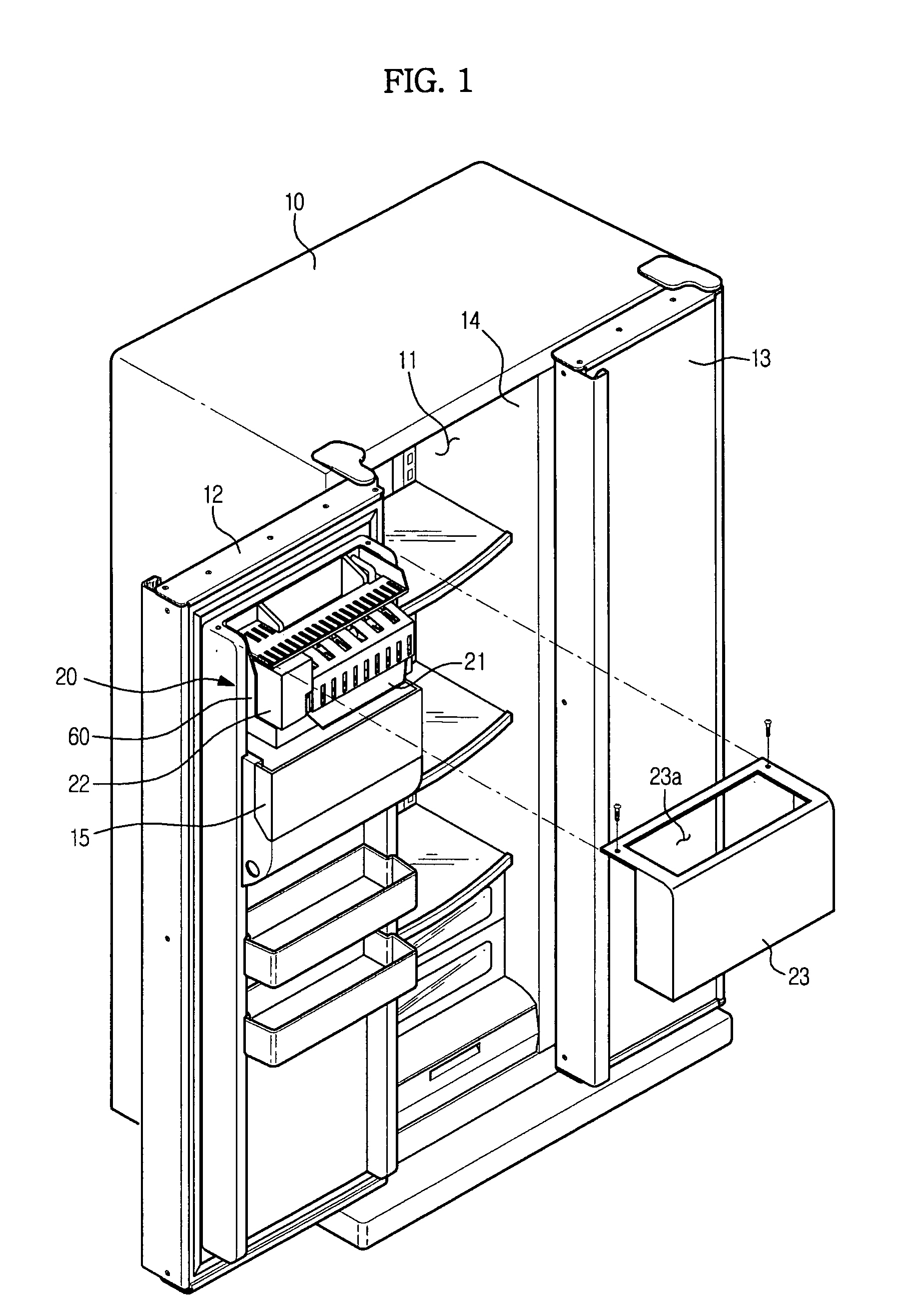 Ice making apparatus and refrigerator having the same